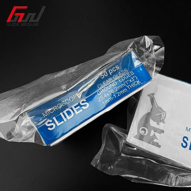 glass slide and cover slip