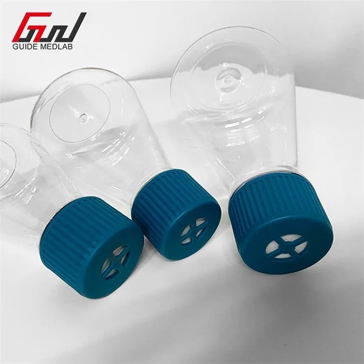 petg media conical flask bottles