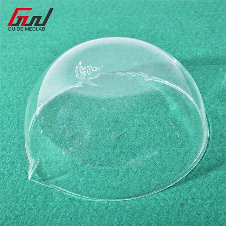 Flat Bottom Quartz Glass Evaporating Dish